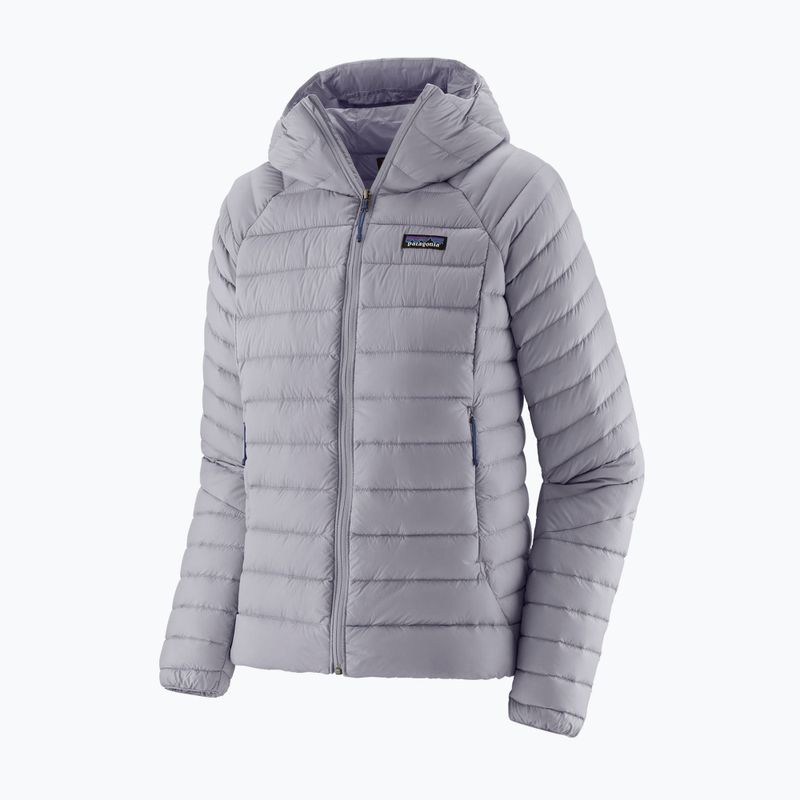 Pulover cu glugă cu glugă Patagonia Down pentru femei, gri hering