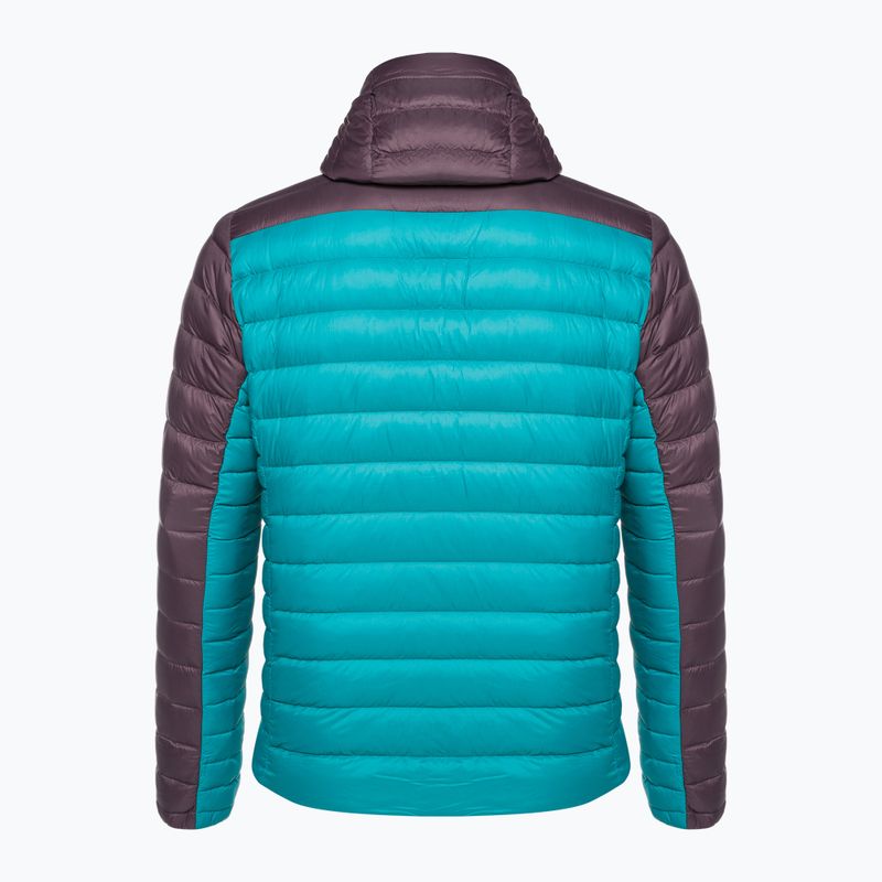 Geacă de iarnă pentru bărbați Patagonia Down Sweater Hoody belay blue 4