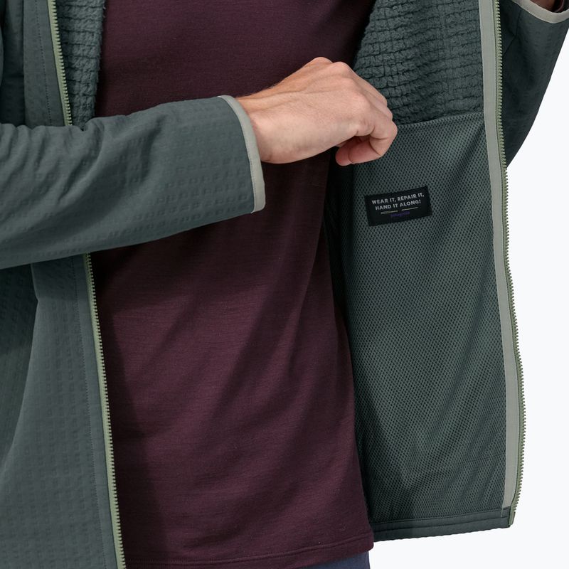 Geacă softshell pentru bărbați Patagonia R2 TechFace nouveau green 7