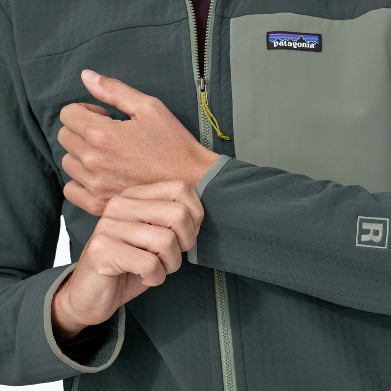 Geacă softshell pentru bărbați Patagonia R2 TechFace nouveau green 8