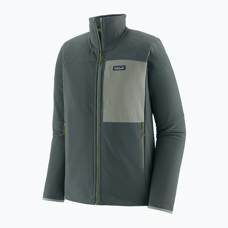 Geacă softshell pentru bărbați Patagonia R2 TechFace nouveau green 10