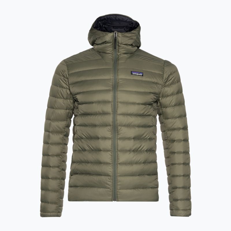 Geacă de iarnă pentru bărbați Patagonia Down Sweater Hoody basin green 3