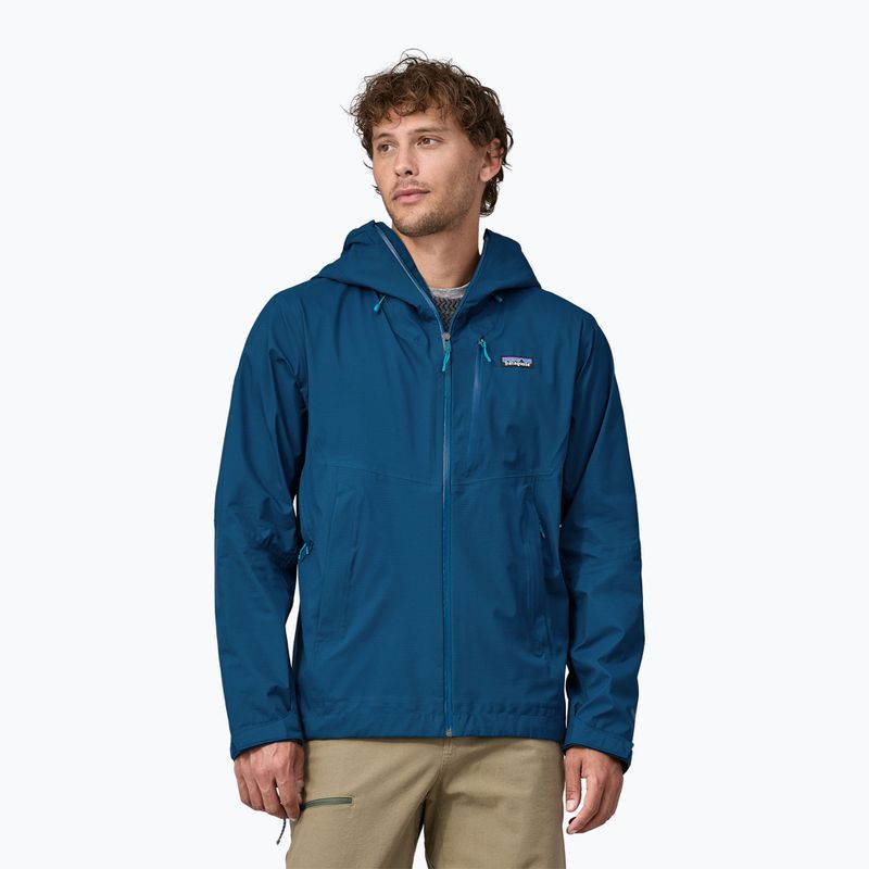 Geacă de ploaie pentru bărbați Patagonia Granite Crest Rain lagom blue