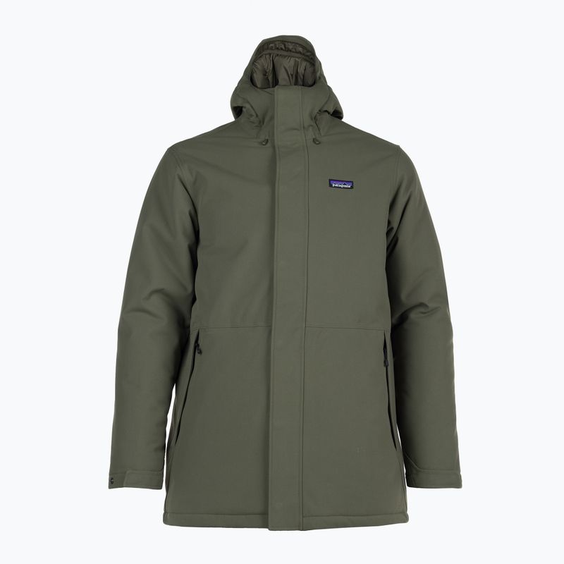 Geacă izolată pentru bărbați Patagonia Lone Mountain Parka basin green