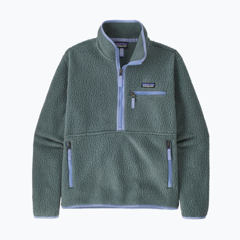 Femeie Patagonia Retro Pile fleece pulover de femei Marsupial nou verde nouț 7