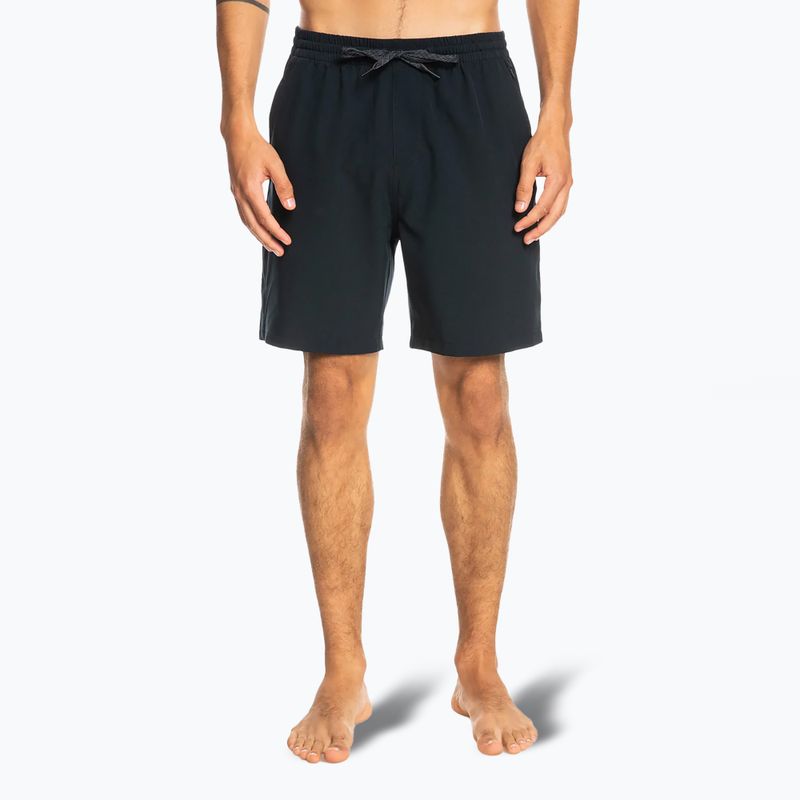 Pantaloni scurti de baie pentru bărbați Quiksilver Ocean Elastic 18" black 3