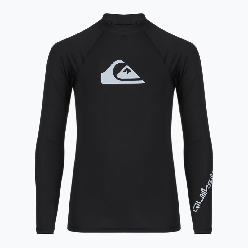 Longsleeve de înot pentru copii Quiksilver All Time black