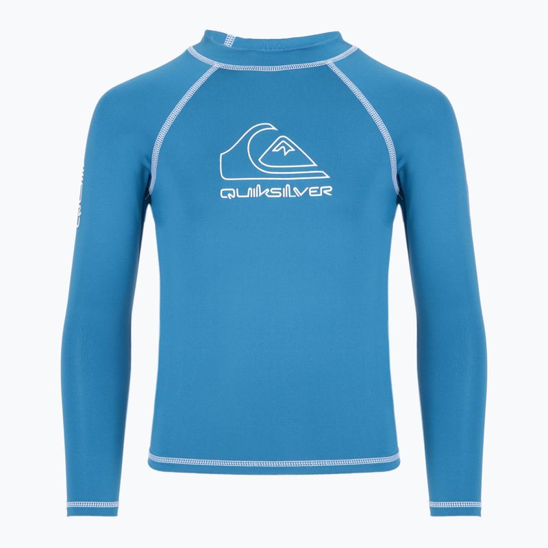 Longsleeve de înot pentru copii Quiksilver On Tour blue