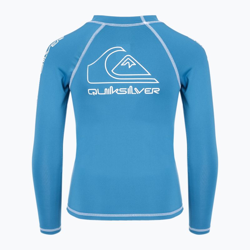 Longsleeve de înot pentru copii Quiksilver On Tour blue 2