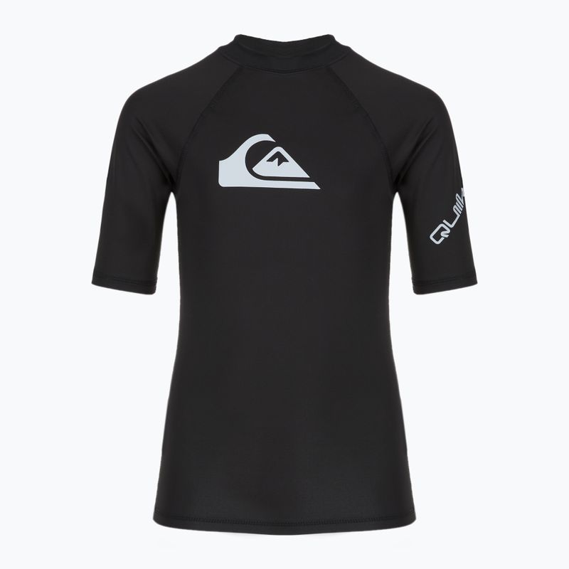 Tricou de înot pentru copii Quiksilver All Time vallarta black
