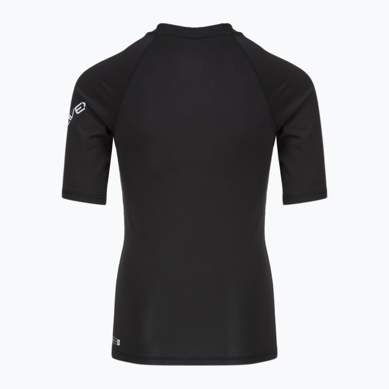 Tricou de înot pentru copii Quiksilver All Time vallarta black 2