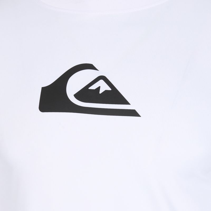 Longsleeve de înot pentru bărbați Quiksilver Solid Streak white 4
