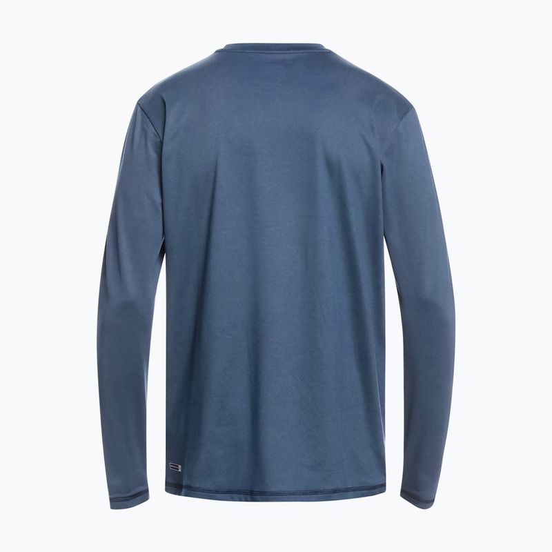 Longsleeve de înot pentru bărbați Quiksilver Solid Streak navy blazer/white 2