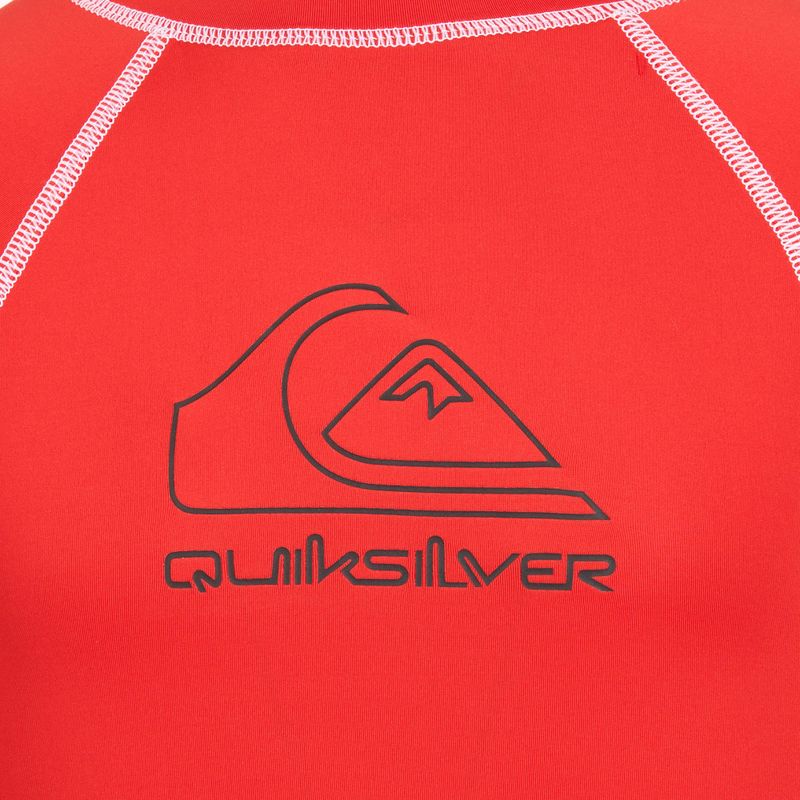 Longsleeve de înot pentru copii Quiksilver On Tour red 3