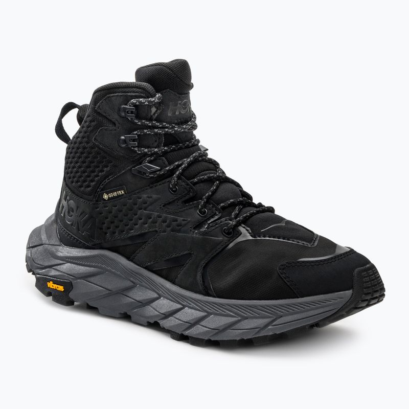Cizme de drumeție pentru femei HOKA Anacapa Mid GTX negru 1119372-BBLC