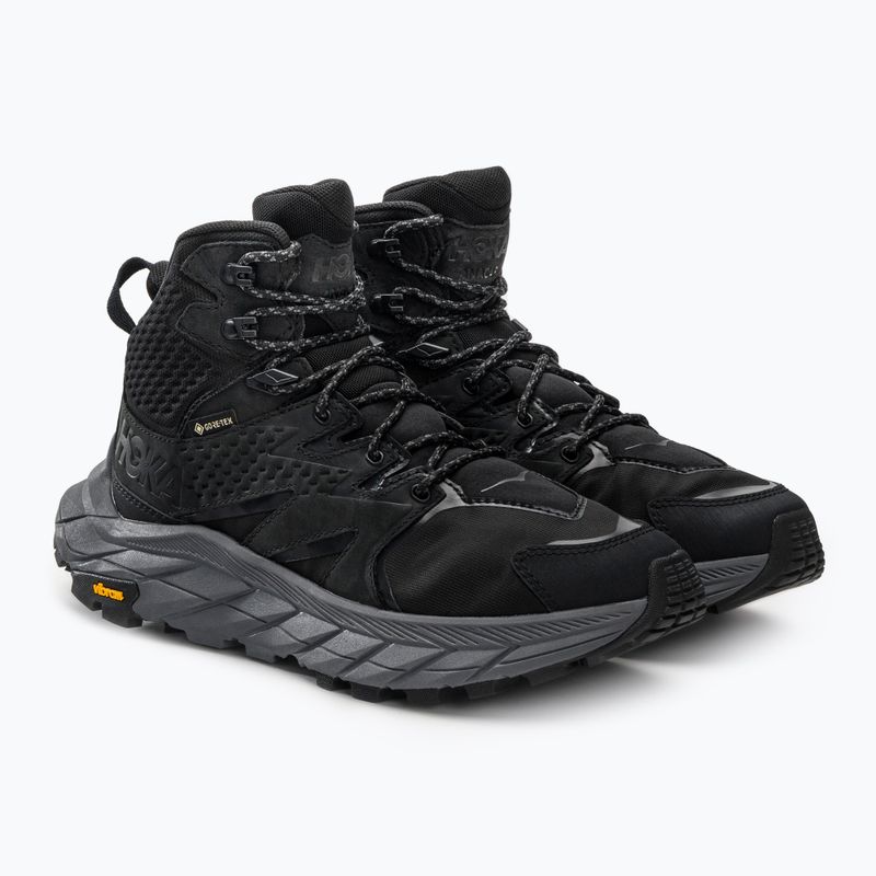 Cizme de drumeție pentru femei HOKA Anacapa Mid GTX negru 1119372-BBLC 4