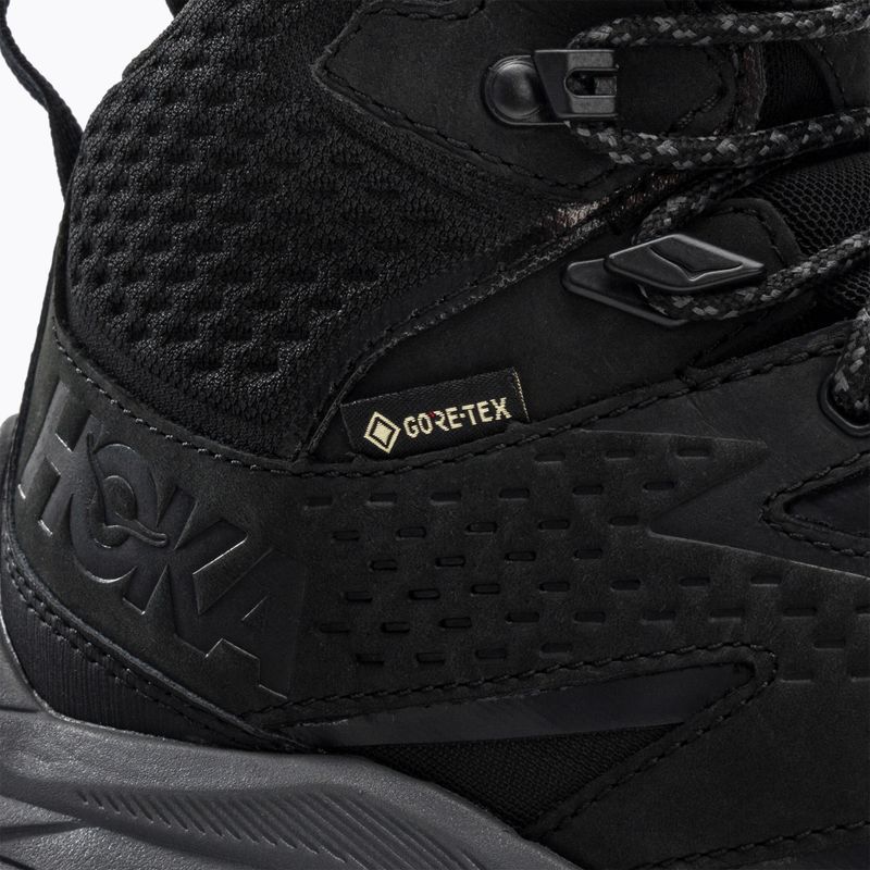 Cizme de drumeție pentru femei HOKA Anacapa Mid GTX negru 1119372-BBLC 8