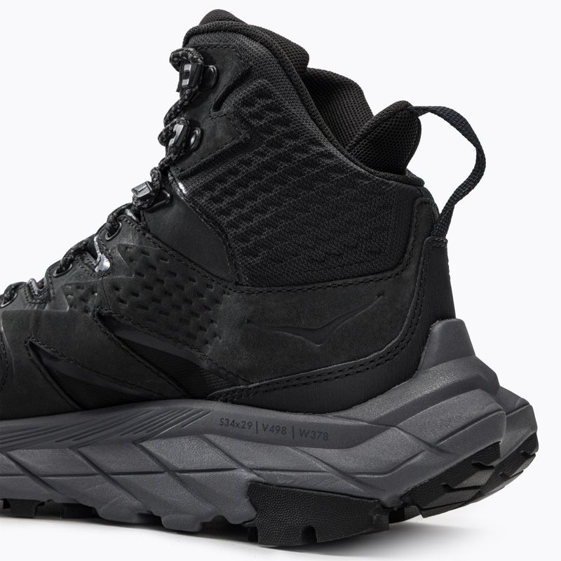 Cizme de drumeție pentru femei HOKA Anacapa Mid GTX negru 1119372-BBLC 9