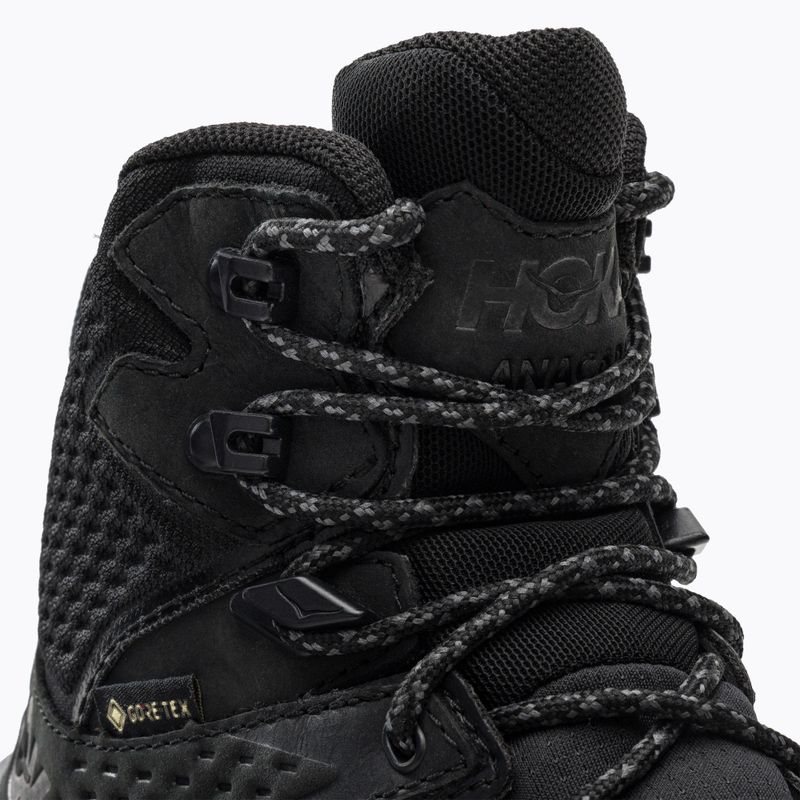 Cizme de drumeție pentru femei HOKA Anacapa Mid GTX negru 1119372-BBLC 10