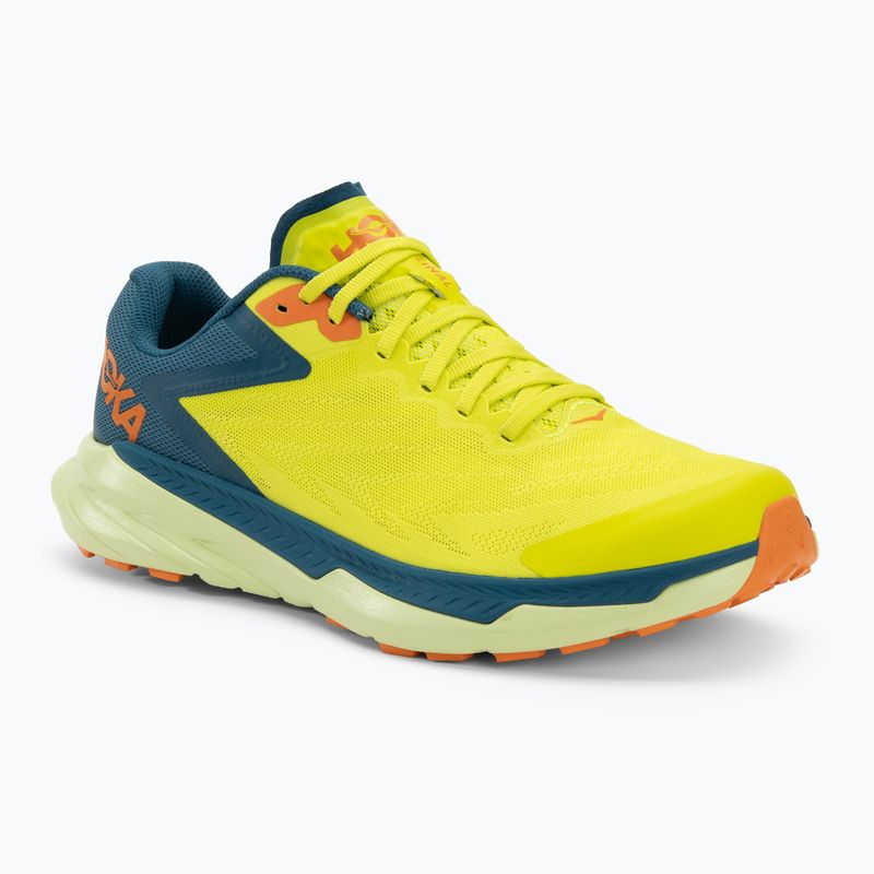 Pantofi de alergare pentru bărbați HOKA Zinal evening primrose/blue coral