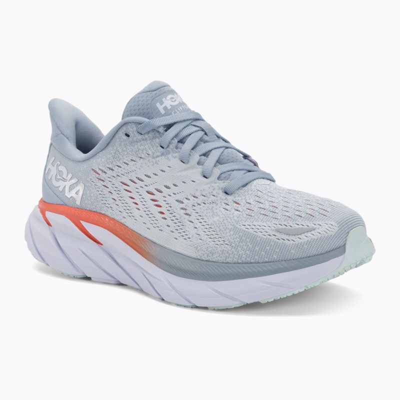 Pantofi de alergare pentru femei HOKA Clifton 8 Wide blue fog/plein air