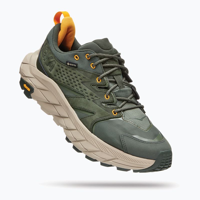 Cizme de trekking pentru bărbați HOKA Anacapa Low GTX verde 1122017-DBRYL 12