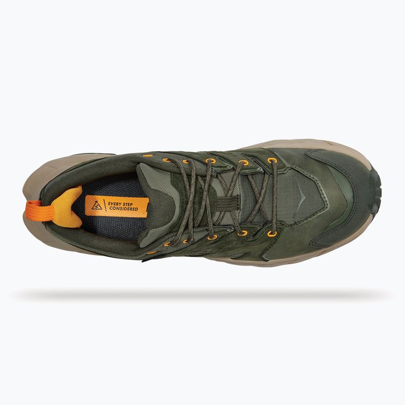 Cizme de trekking pentru bărbați HOKA Anacapa Low GTX verde 1122017-DBRYL 15