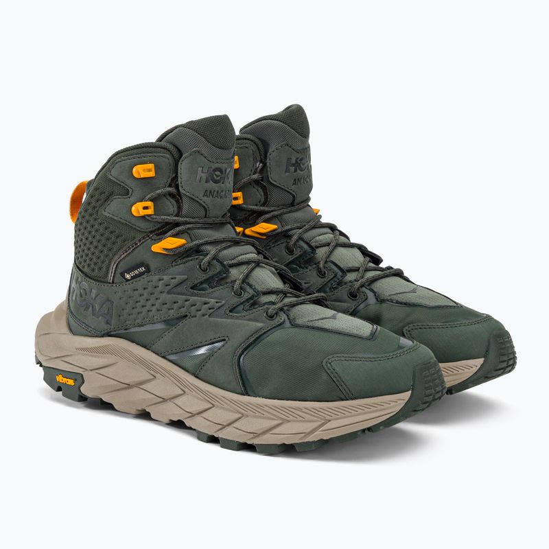 Cizme de trekking pentru bărbați HOKA Anacapa Mid GTX verde 1122018-TRYL 4