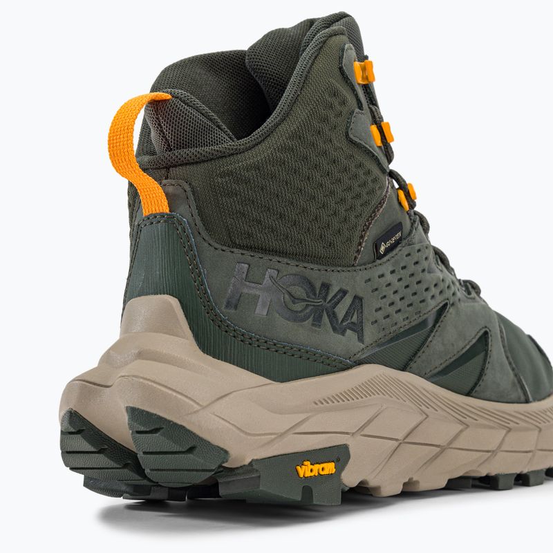 Cizme de trekking pentru bărbați HOKA Anacapa Mid GTX verde 1122018-TRYL 8