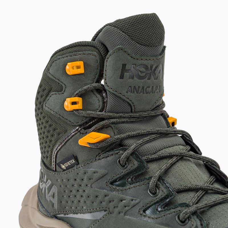 Cizme de trekking pentru bărbați HOKA Anacapa Mid GTX verde 1122018-TRYL 10