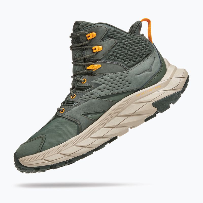 Cizme de trekking pentru bărbați HOKA Anacapa Mid GTX verde 1122018-TRYL 14