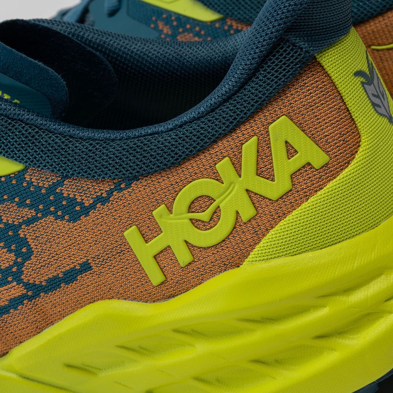 HOKA Speedgoat 5 pantofi de alergare pentru bărbați albastru-verde 1123157-BCEP 7