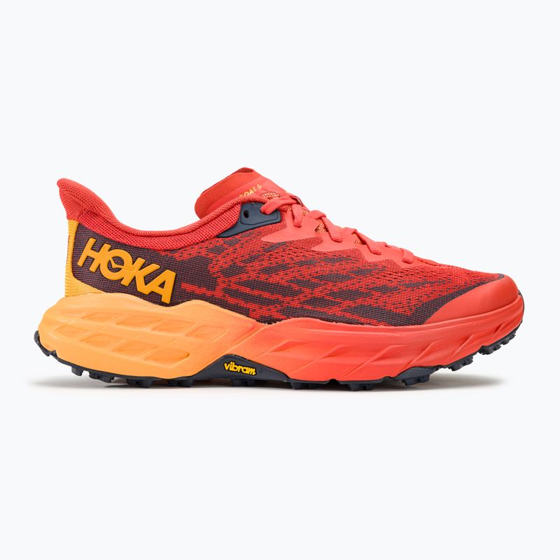 Încălțăminte de alergare pentru bărbați HOKA Speedgoat 5 fiesta/radiant yellow 2