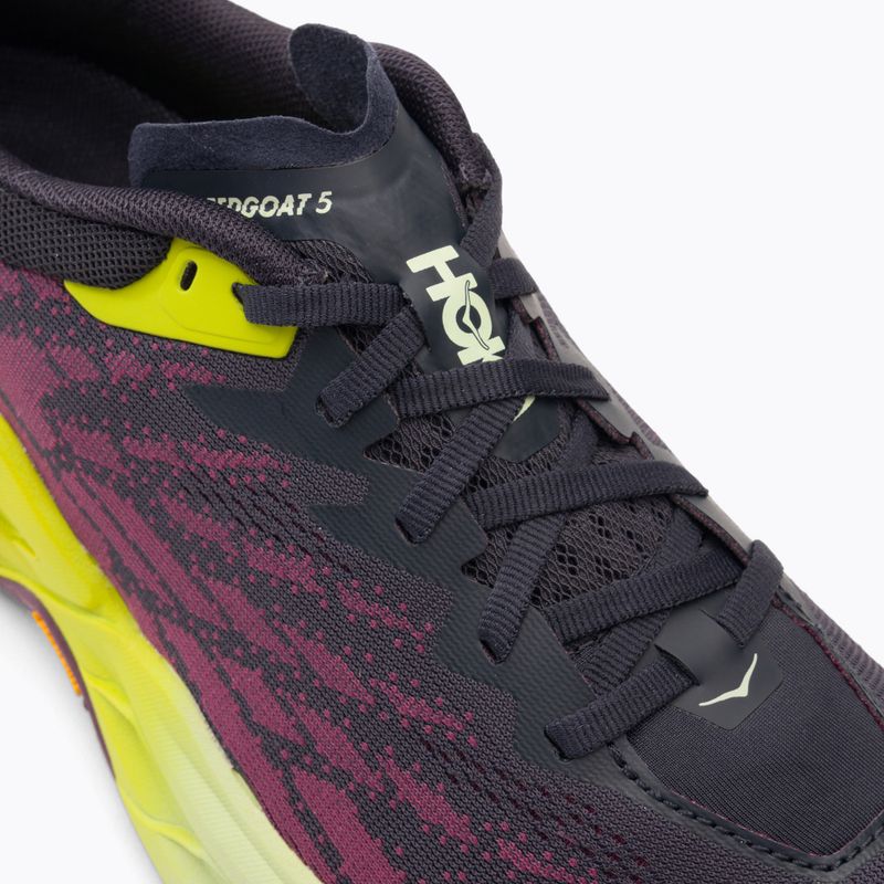 Pantofi de alergare pentru femei HOKA Speedgoat 5 albastru grafit/primăvară de seară 8