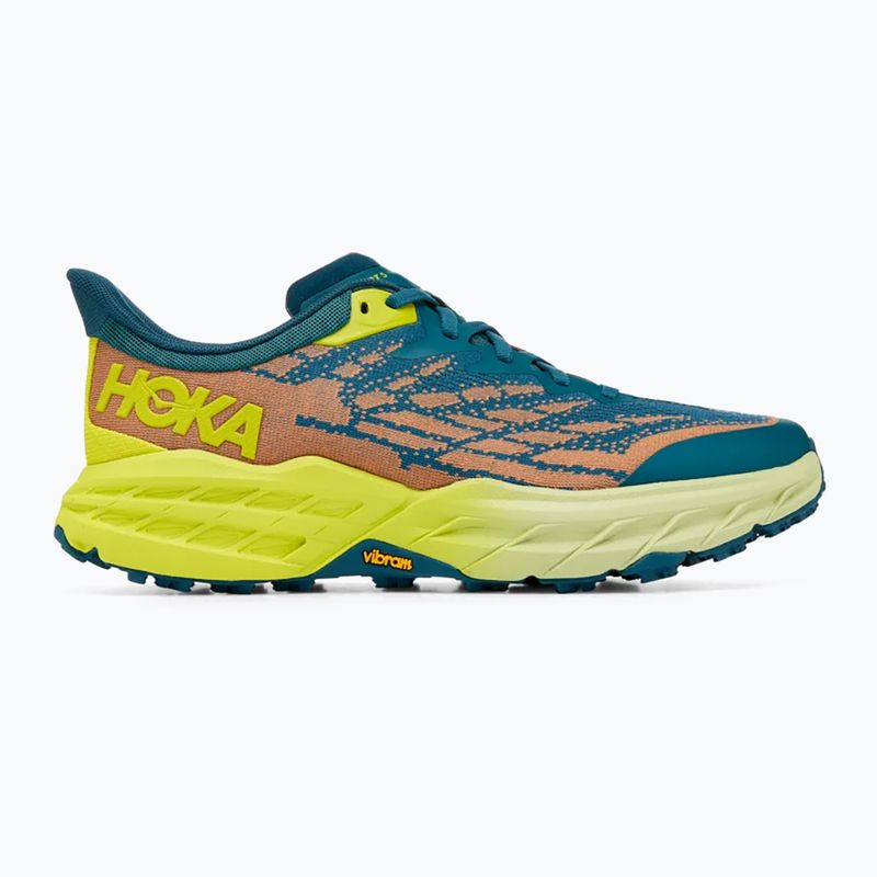 Încălțăminte de alergat pentru bărbați HOKA Speedgoat 5 Wide blue coral/evening primorose 8