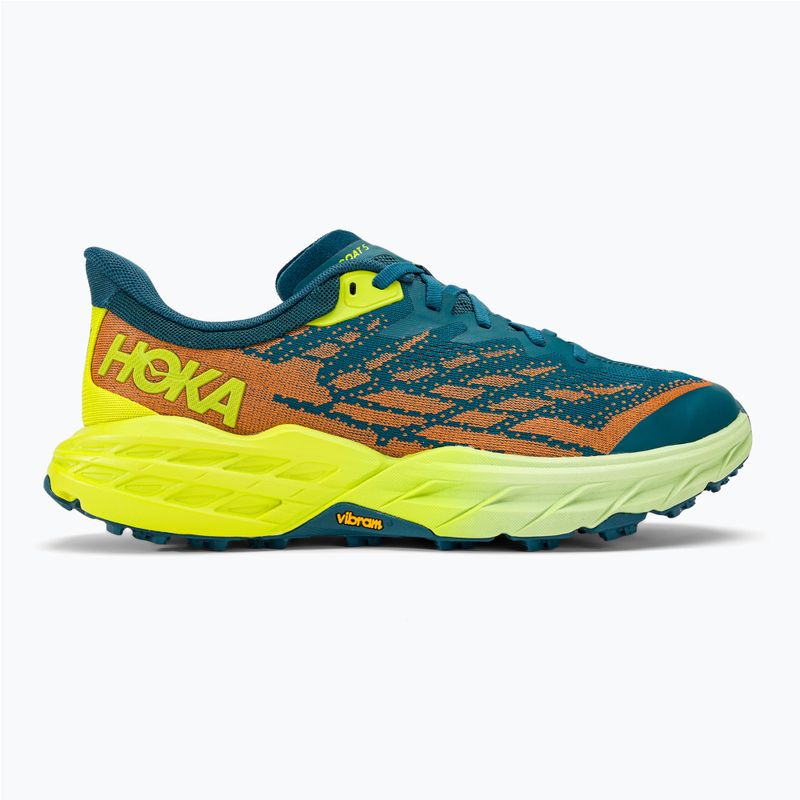 Încălțăminte de alergat pentru bărbați HOKA Speedgoat 5 Wide blue coral/evening primorose 2