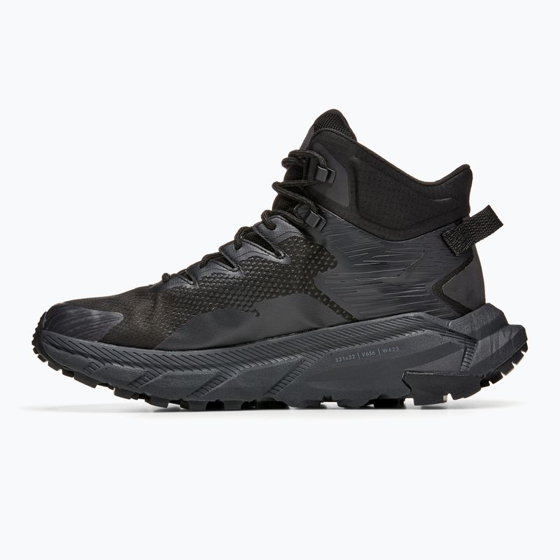 Încălțăminte de trekking pentru bărbați HOKA Trail Code GTX black/raven 7