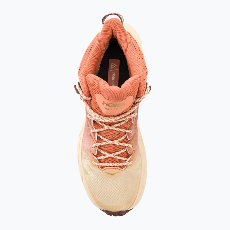 Încălțăminte de trekking pentru femei HOKA Trail Code GTX sun baked/shortbread 6