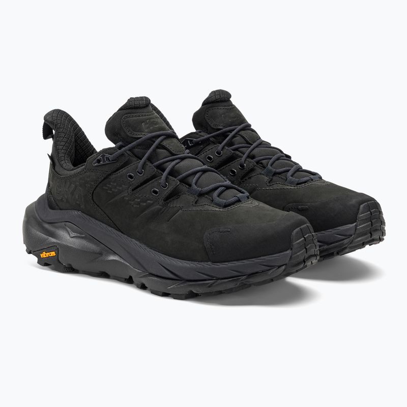 Cizme de trekking pentru bărbați HOKA Kaha 2 Low GTX negru/negru 4