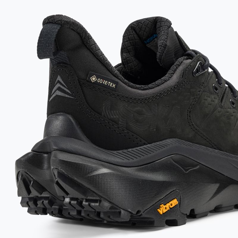 Cizme de trekking pentru bărbați HOKA Kaha 2 Low GTX negru/negru 9