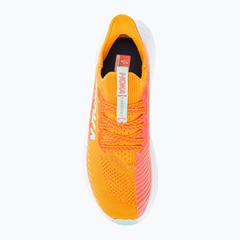 Încălțăminte de alergare pentru femei HOKA Carbon X 3 radiant yellow/camellia 7