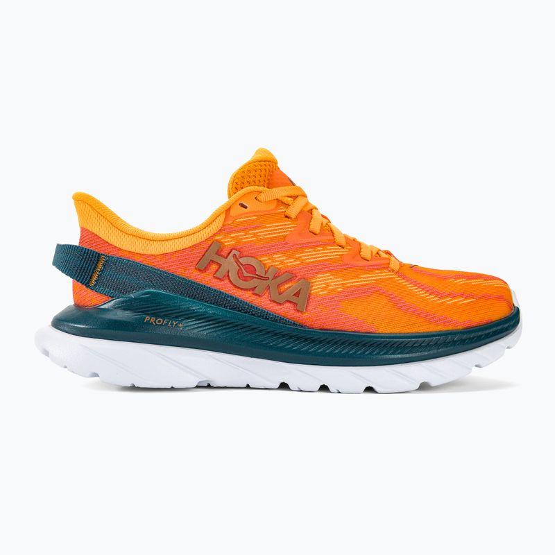 Încălțăminte de alergat pentru femei HOKA Mach Supersonic radiant yellow/camellia 2