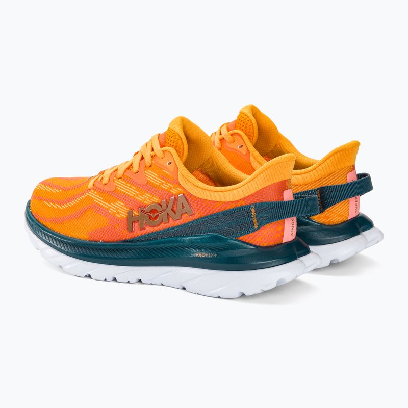 Încălțăminte de alergat pentru femei HOKA Mach Supersonic radiant yellow/camellia 3