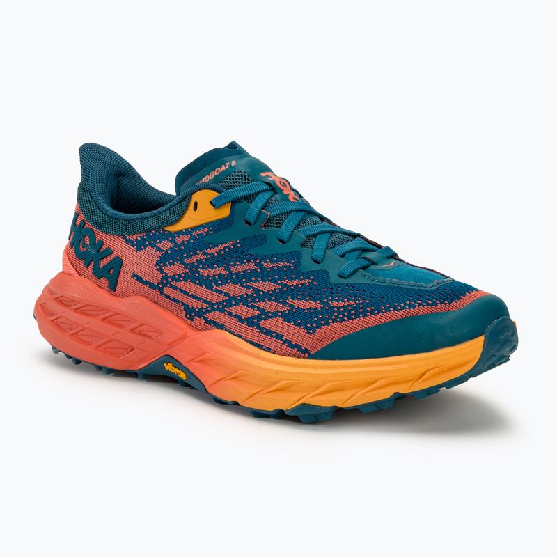 Încălțăminte de alergat pentru femei HOKA Speedgoat 5 Wide blue coral/camellia