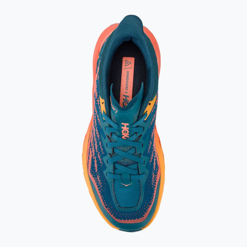 Încălțăminte de alergat pentru femei HOKA Speedgoat 5 Wide blue coral/camellia 6