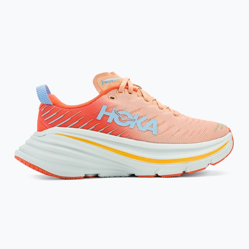 Încălțăminte de alergare pentru femei HOKA Bondi X caellia/peach parfait 3