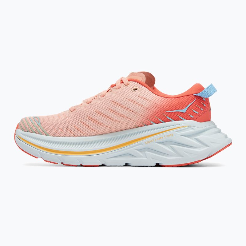 Încălțăminte de alergare pentru femei HOKA Bondi X caellia/peach parfait 9