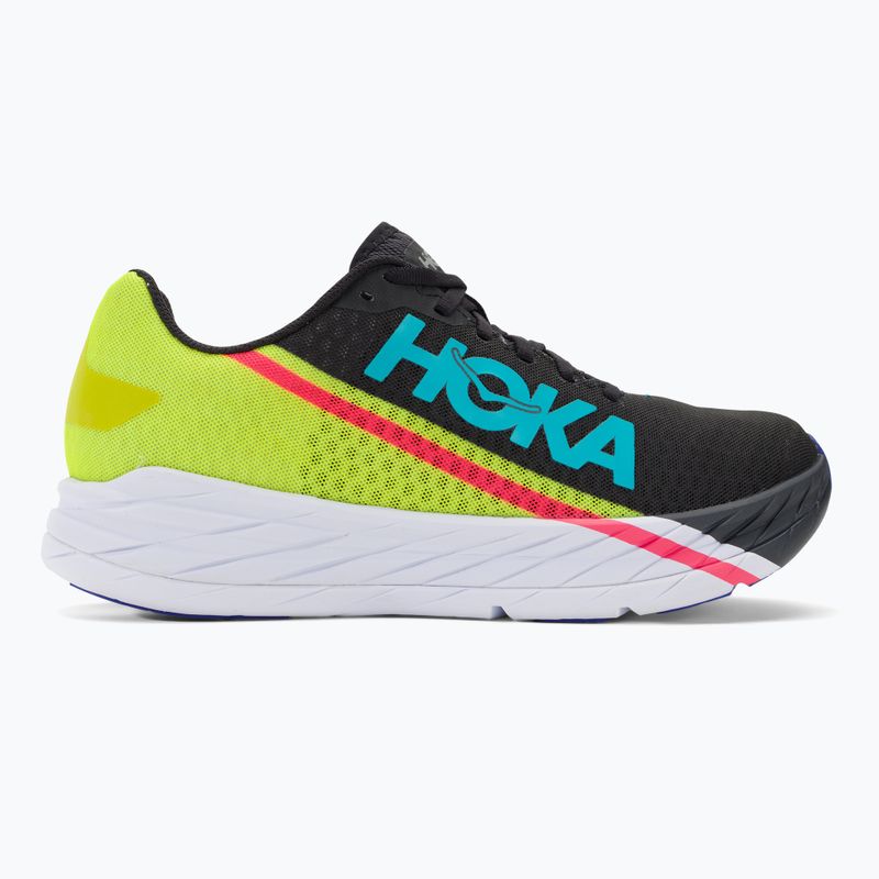 Încălțăminte de alergat HOKA Rocket X black/evening primrose 2