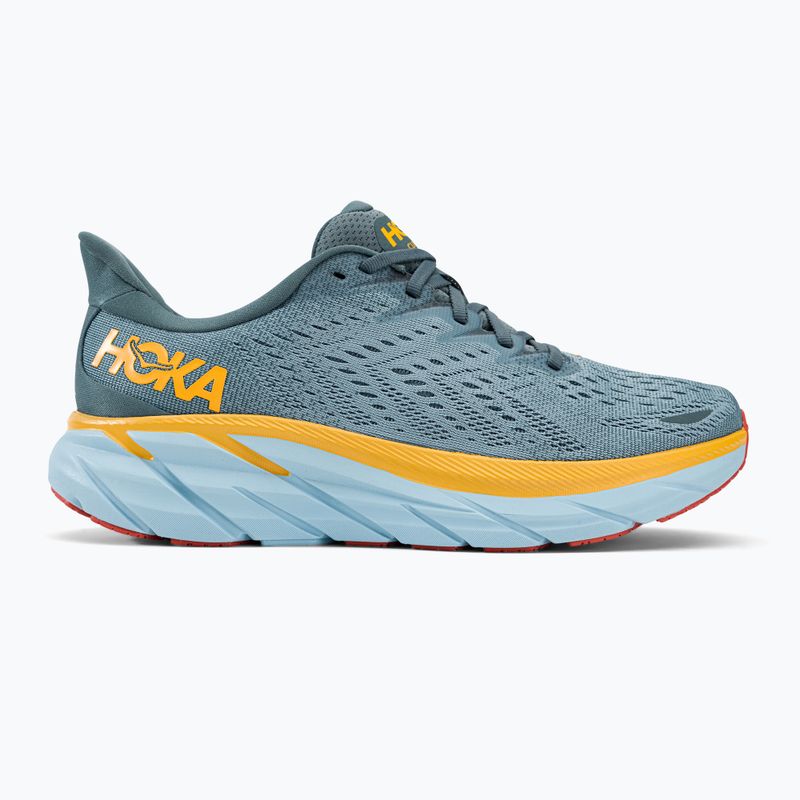 Pantofi de alergare pentru bărbați HOKA Clifton 8 gri deschis 1119393-GBMS 2