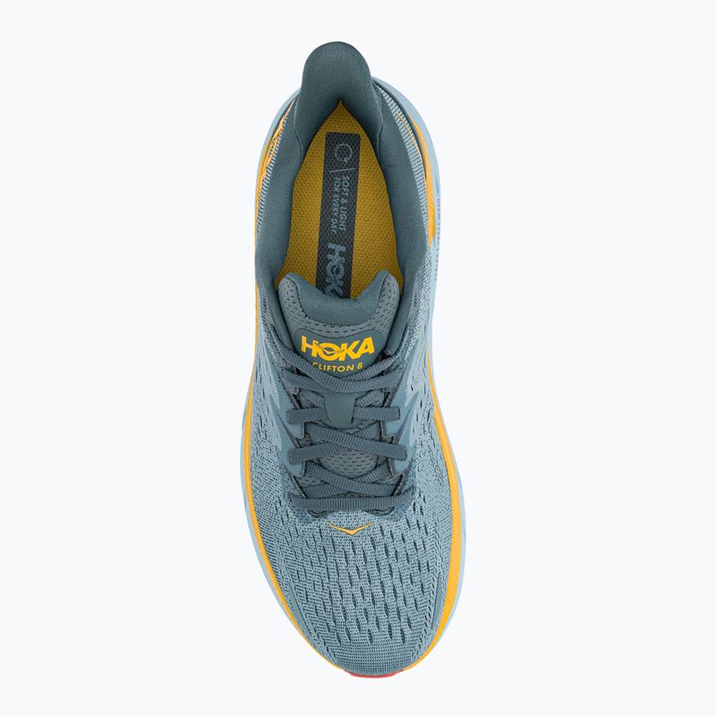 Pantofi de alergare pentru bărbați HOKA Clifton 8 gri deschis 1119393-GBMS 6